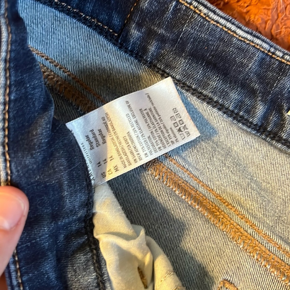 American Eagle Women’s Curvy High Rise Jeggings Size 14 regular